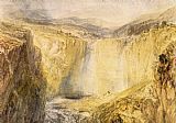 Joseph Mallord William Turner Fall of the Trees Yorkshire painting